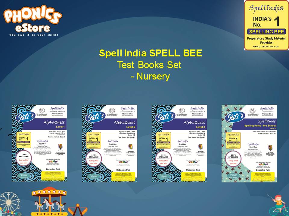 spell india spell bee exam nursery